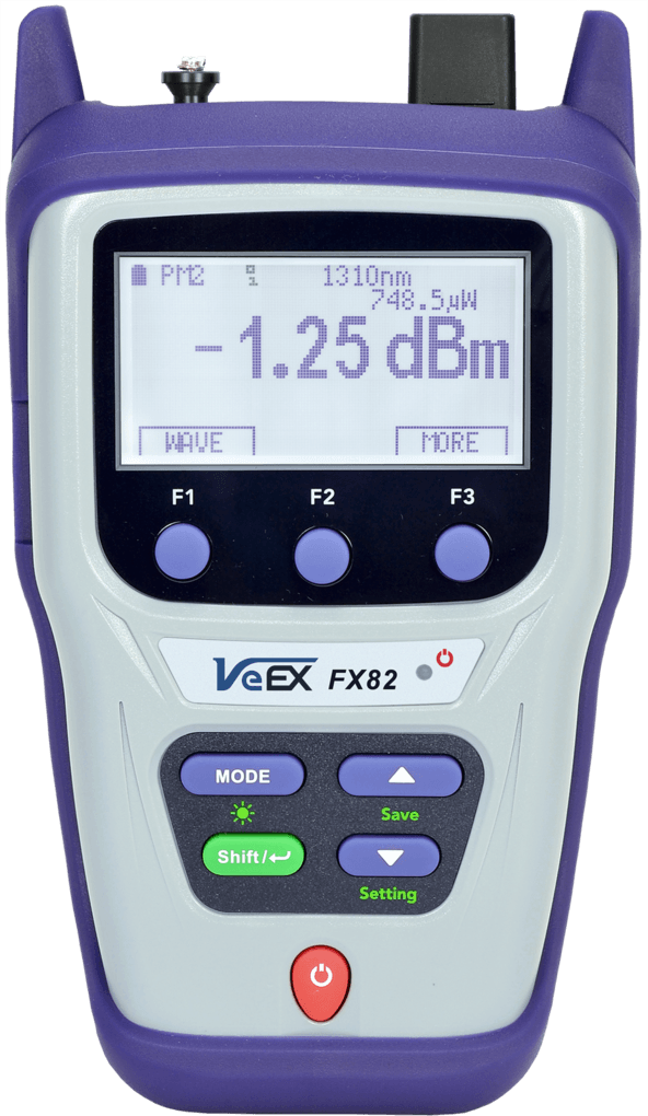 VeEX FX82 Optinen tehomittari (OPM)