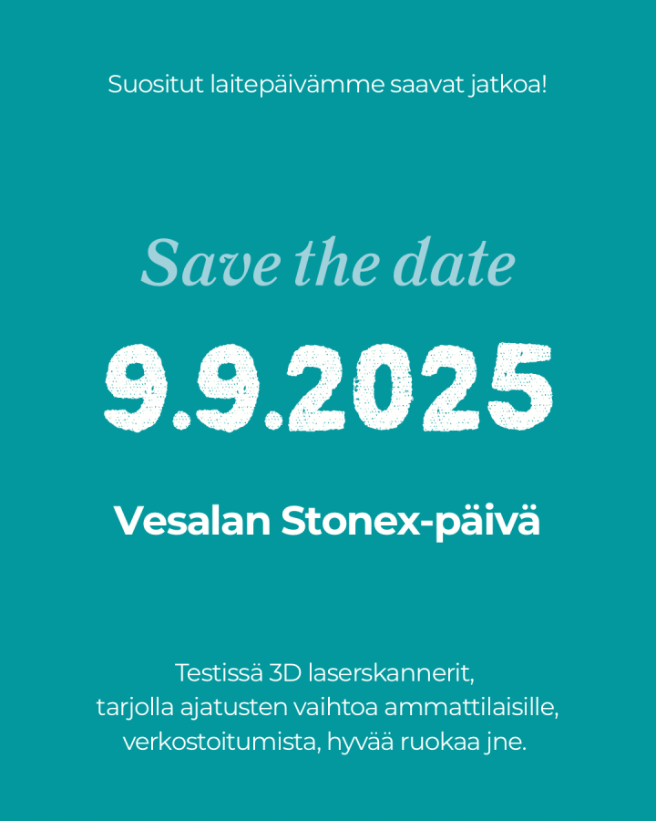 Stonex-päivä 9.9.2025, laserskannauksen ja 3D mallinnuksen teknologia ja käyttäjät kohtaavat