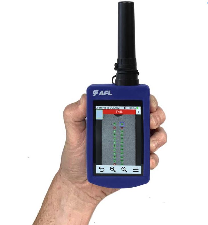 AFL mikroskooppi MPO liittimille