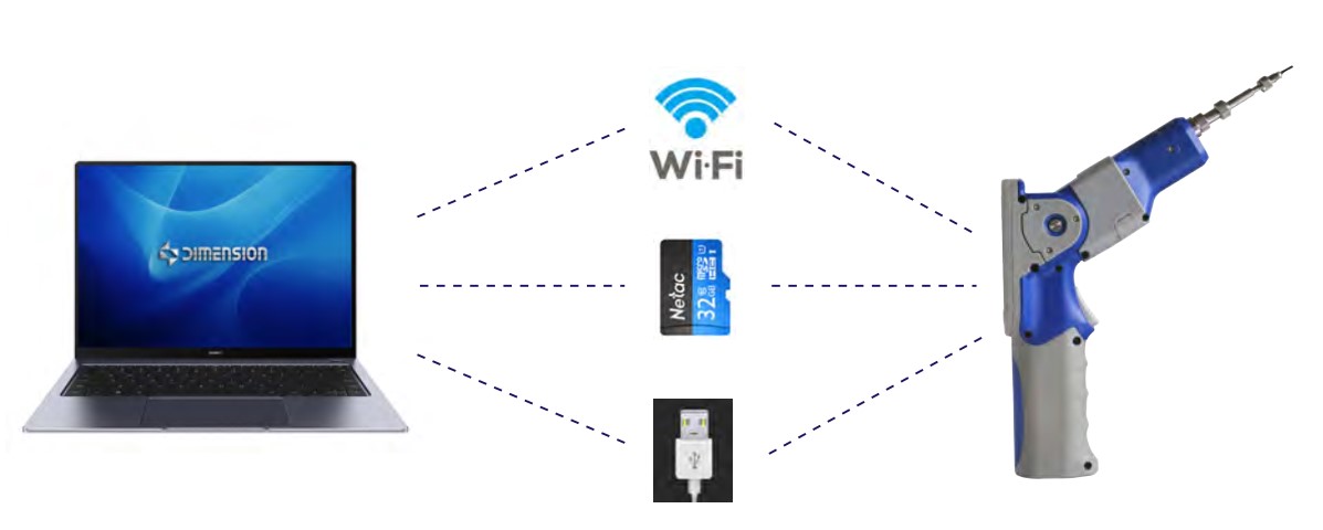 Videomikroskooppi, Dimension AutoGetWifi - Image 7