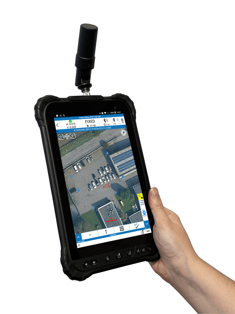 Stonex S80G android receiver map